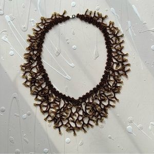 Hand made beaded necklace